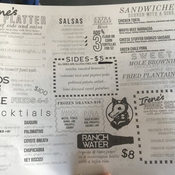Irene’s BBQ - Food Menu. Order as you come in the door. - Barbeque Near Me - Columbia, Missouri Irene’s BBQ - Food Menu. Order as you come in the door. - Barbeque Near Me - Columbia, Missouri
