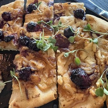 Martini Bay - Wild blueberry flatbread - New American Near Me - Lake Havasu City, Arizona Martini Bay - Wild blueberry flatbread - New American Near Me - Lake Havasu City, Arizona