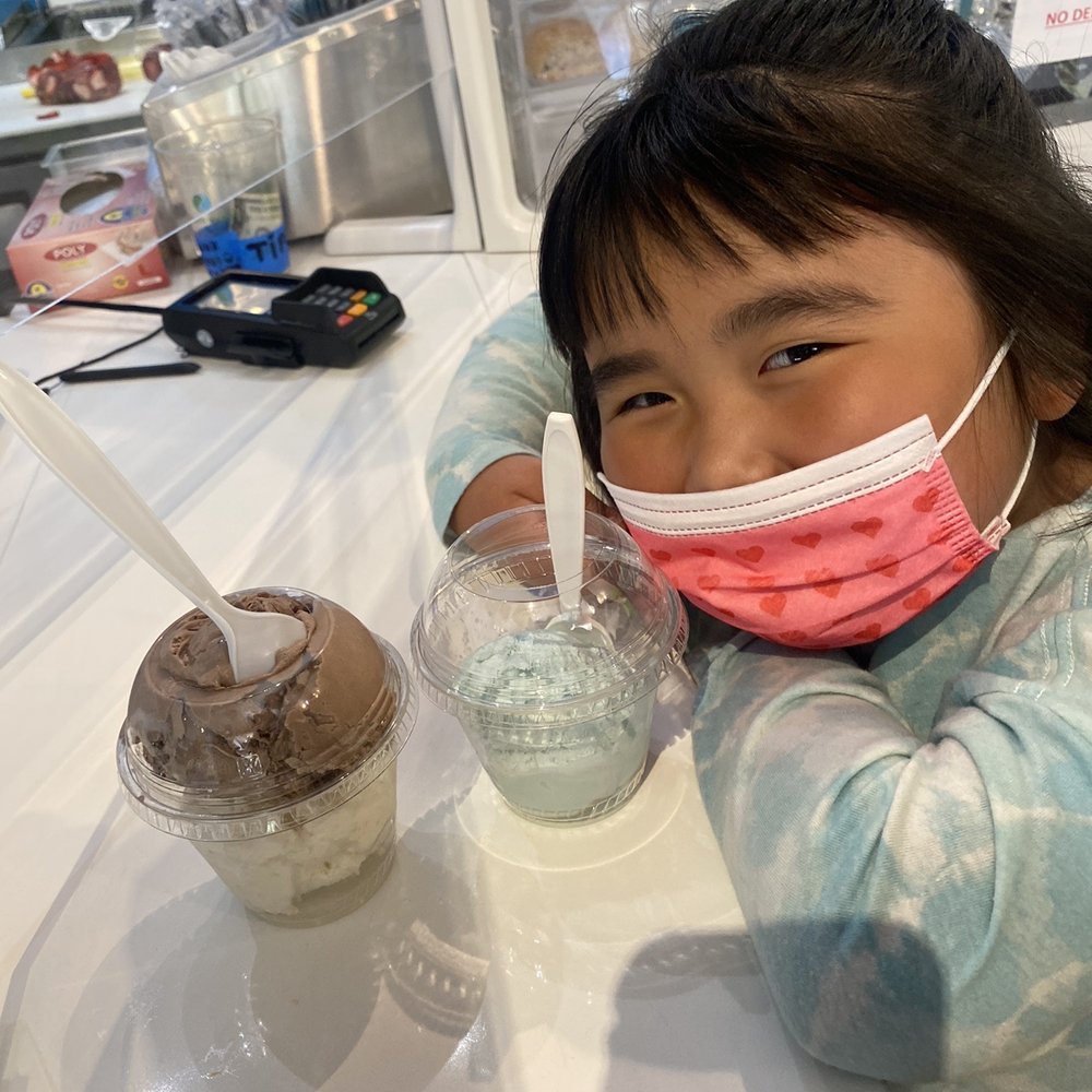 Baja Ice Cream - nutella/chongas (salted cream) & bubble gum - Desserts Near Me - Fairfield, California