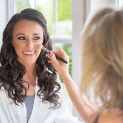 Makeup By Connie - Me and my bride in action getting ready