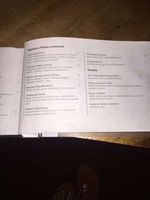 Menu photo 4 Foyt Wine Vault Indianapolis, IN