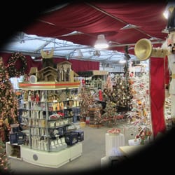 Ward's Nursery & Garden Center - Greenhouse transforms to a Holiday Decorating Center in November and December.