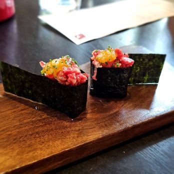 Uchi Denver - Nigiri Wagyu Tartare - Japanese Near Me - Denver, Colorado Uchi Denver - Nigiri Wagyu Tartare - Japanese Near Me - Denver, Colorado