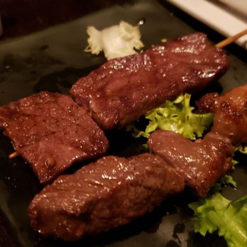 Yakitori Boy - Karrubi shortrib (top) and rib eye (bottom) - Japanese Near Me - Philadelphia, Pennsylvania Yakitori Boy - Karrubi shortrib (top) and rib eye (bottom) - Japanese Near Me - Philadelphia, Pennsylvania