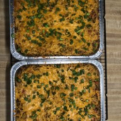 Robert's Delta Dishes - 2 Taco Spaghetti ready for hungry customers.
