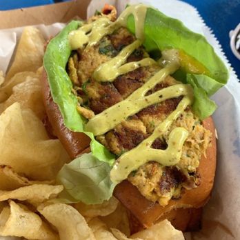 What The Fish Rolls - Crab roll - Seafood Near Me - Tavernier, Florida