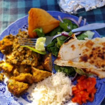 Masala - Take out during the Pandemic. Plated and dining alfresco. Perfect dinner. - Pakistani Near Me - West Warwick, Rhode Island