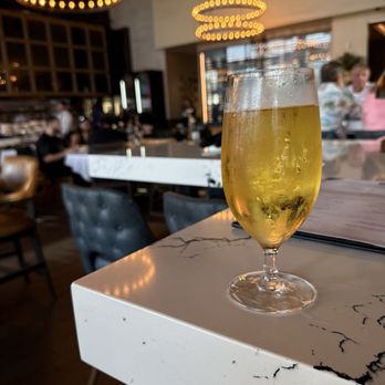 Fogo de Chão - Ice cold Stella - Steakhouses Near Me - Brea, California