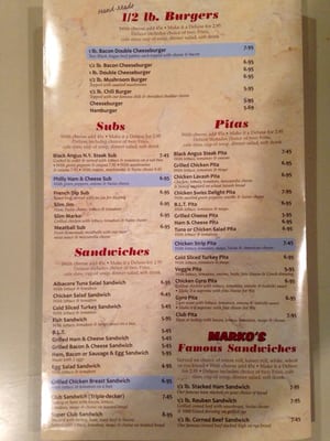 Menu photo 8 Marko's Cozy Diner Redford, MI Menu photo 8 Marko's Cozy Diner Redford, MI