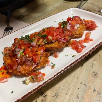 Citizen Café - Fried Green Tomatoes - Breakfast & Brunch Near Me - Barcelona, B Citizen Café - Fried Green Tomatoes - Breakfast & Brunch Near Me - Barcelona, B