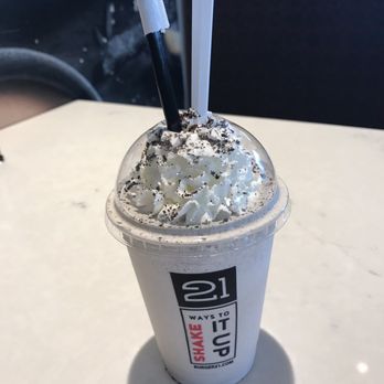 Burger 21 - Sterling - Oreo milkshake - Burgers Near Me - Sterling, Virginia Burger 21 - Sterling - Oreo milkshake - Burgers Near Me - Sterling, Virginia