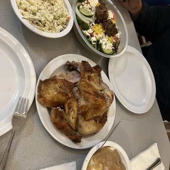 Chicken Plus Greek Cuisine - a table of food - Greek Near Me - Escondido, California Chicken Plus Greek Cuisine - a table of food - Greek Near Me - Escondido, California