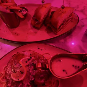 Nigel's Waterfront Restaurant - Chicken Piccata and Fried Chicken sandwich - Bars Near Me - Long Beach, California Nigel's Waterfront Restaurant - Chicken Piccata and Fried Chicken sandwich - Bars Near Me - Long Beach, California