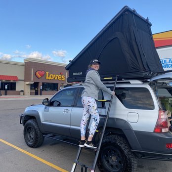 Love's Travel Stop - My SIL camping overnight with me - Convenience Stores Near Me - Missoula, Montana