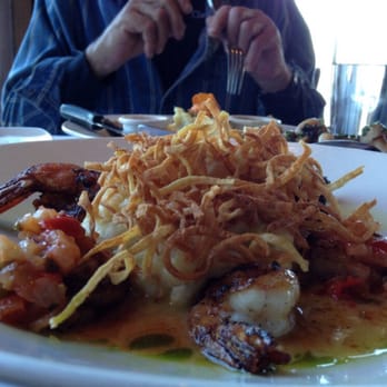 Chart House - Seared scallops and shrimp with garlic mashed potatoes! - Seafood Near Me - Monterey, California