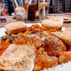 Pasta Too - Gnocchi with 2 Meatballs and Vodka Sauce