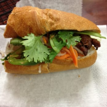 Baguette Delite - BBQ pork 1/2 of it - Vietnamese Near Me - Edison, New Jersey Baguette Delite - BBQ pork 1/2 of it - Vietnamese Near Me - Edison, New Jersey
