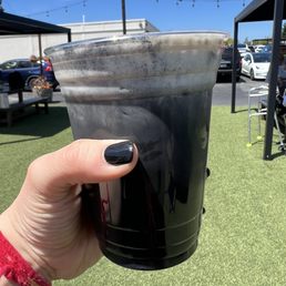 Charcoal latte Charcoal latte