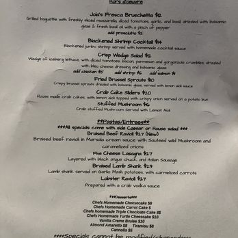Joia Fabulous Pizza & Martini Bar - Menu - Bars Near Me - Riverview, Florida Joia Fabulous Pizza & Martini Bar - Menu - Bars Near Me - Riverview, Florida