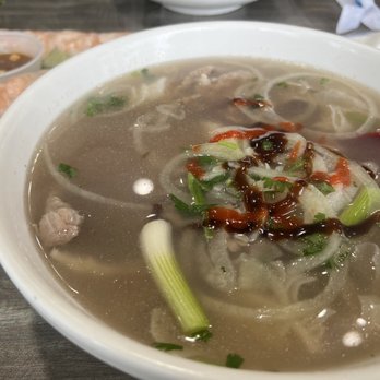 Pho Nam Lua - Large 16. Pho Tai Sach (Rare Steak and Tripe) - Vietnamese Near Me - Chicago, Illinois
