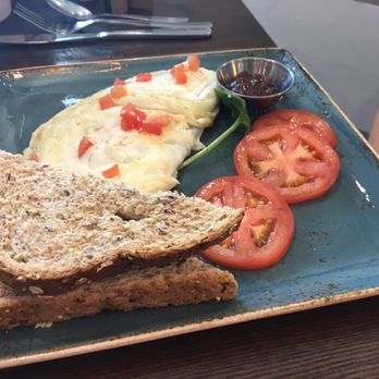 First Watch - Turkey, feta, spinach omelet w/ toast - Breakfast & Brunch Near Me - Wilmington, North Carolina