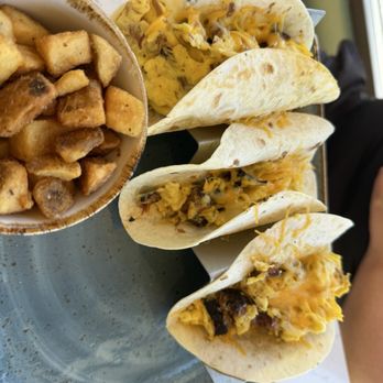 The Brunch District - Brisket tacos - Breakfast & Brunch Near Me - McKinney, Texas