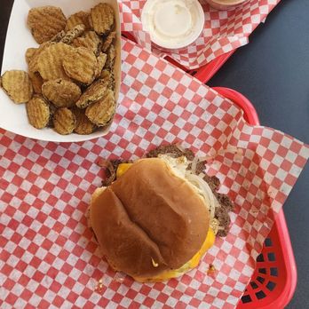 Blazing Bird - Aurora - #16- The Early Smash, #13- Tenders, side of fried pickles. - Chicken Shop Near Me - Aurora, Colorado