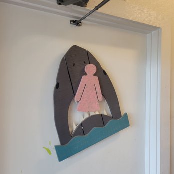 Pirate's Pizza & Wings - Woman's restroom - Chicken Wings Near Me - Dauphin Island, Alabama Pirate's Pizza & Wings - Woman's restroom - Chicken Wings Near Me - Dauphin Island, Alabama