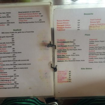 Veranda Restaurant and Bar - Menu - Bars Near Me - Moalboal, CEB