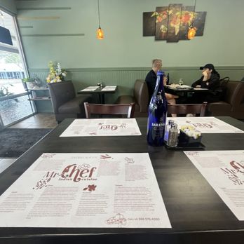 Mr. Chef - Inside of the Restaurant - Indian Near Me - Deltona, Florida