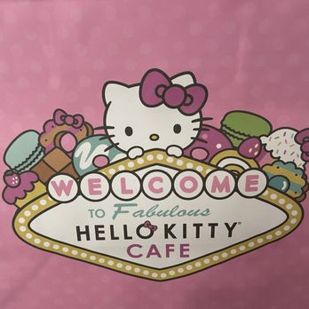 Hello Kitty Cafe - Logo on bag - Desserts Near Me - Las Vegas, Nevada