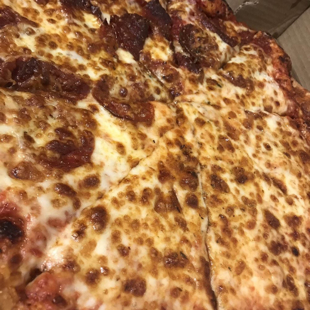 Duccini's - Half cheese half pepperoni - just okay - Pizza Near Me - Washington, DC, District of Columbia
