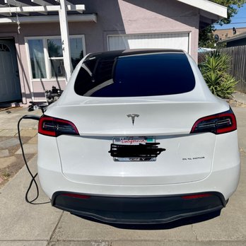 Tint Tech - Tesla Model Y 5% (darkest) Ceramic tint. - Car Window Tinting Near Me - San Jose, California Tint Tech - Tesla Model Y 5% (darkest) Ceramic tint. - Car Window Tinting Near Me - San Jose, California