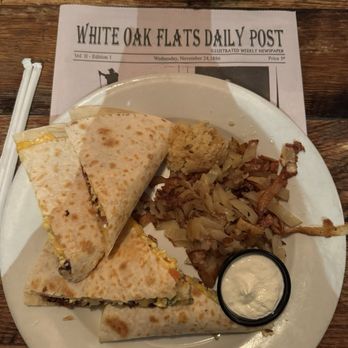 Crockett's 1875 Breakfast Camp - Breakfast quesadilla - Breakfast & Brunch Near Me - Gatlinburg, Tennessee Crockett's 1875 Breakfast Camp - Breakfast quesadilla - Breakfast & Brunch Near Me - Gatlinburg, Tennessee