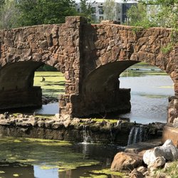 Brandt Park - Brandt Park - OU Duck Pond:  Pond Area & Walking Bridge