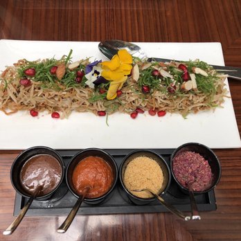Amaya - Pomegranate noodles - Indian Near Me - London, XGL