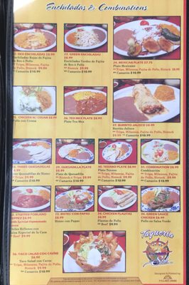 Menu photo 2 Taqueria El Sol de Mexico #2 Houston, TX Menu photo 2 Taqueria El Sol de Mexico #2 Houston, TX