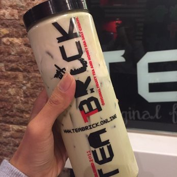 Tea Brick - matcha milk tea+ sea salt - Tea Rooms Near Me - Monterey Park, California Tea Brick - matcha milk tea+ sea salt - Tea Rooms Near Me - Monterey Park, California