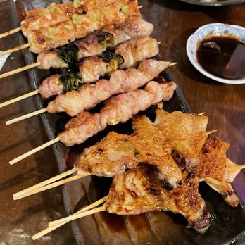 Tori Ton - All good, but the chicken skin is just [Chef's kiss]. - Izakaya Near Me - Honolulu, Hawaii