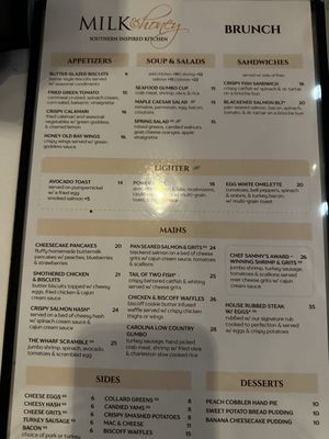 Menu photo 5 Milk & Honey Springfield, VA