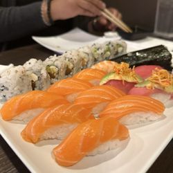 Kanpai Japanese Restaurant & Sushi - Salmon Nigiri