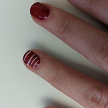Paris Nails - My Christmas nails, well painted and staying on about 5 days out. - Nail Salons Near Me - Rahway, New Jersey Paris Nails - My Christmas nails, well painted and staying on about 5 days out. - Nail Salons Near Me - Rahway, New Jersey
