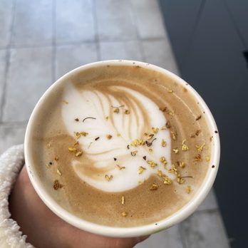 The Lost Draft - Osmanthus latte - Coffee & Tea Near Me - New York, New York The Lost Draft - Osmanthus latte - Coffee & Tea Near Me - New York, New York