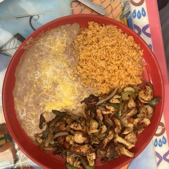 Las Chavelas - Shrimp and chicken fajitas - Mexican Near Me - Coeur D Alene, Idaho
