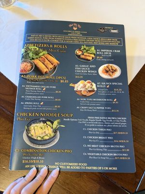 Menu photo 2 Pho Ha Noi Fremont, CA Menu photo 2 Pho Ha Noi Fremont, CA