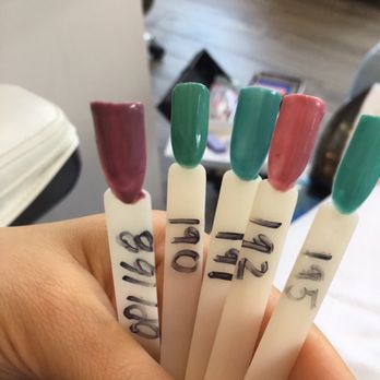 Bliss Nail Spa Winter Park - Some of the color options - Nail Salons Near Me - Winter Park, Florida
