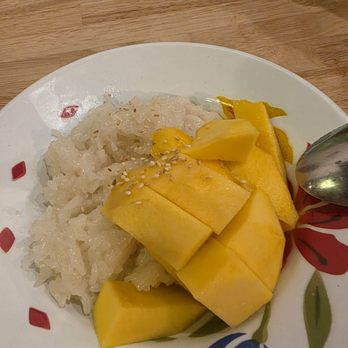 Chiim Thai - Mango sticky rice - Thai Near Me - Oceanside, California Chiim Thai - Mango sticky rice - Thai Near Me - Oceanside, California