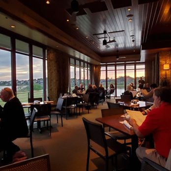 Seasons 52 - Patio dinning pre sunset. - New American Near Me - Orlando, Florida