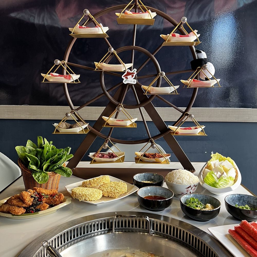 Hotpot Champ - Ferris wheel of meat - Hot Pot Near Me - San Francisco, California