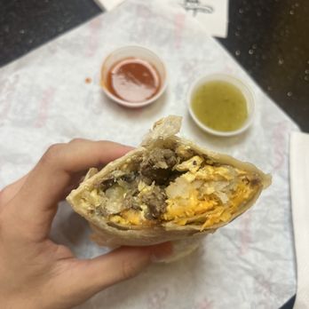Roberto's Taco Shop - Carne asada breakfast burrito - Fast Food Near Me - Las Vegas, Nevada